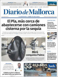 Portada de Diario de Mallorca (Spain)