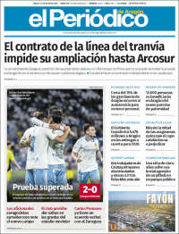 Portada de El Periódico de Aragón (Spain)