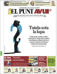 Portada de El Punt Avui - Girona (España)