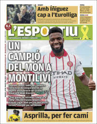 Portada de L'Esportiu : Girona (España)