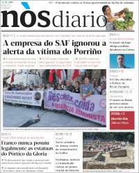 Portada de Nòs Diario (Espagne)
