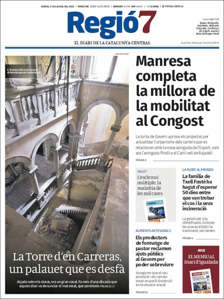 Portada de Regio7 (Spain)