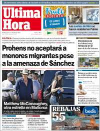 Portada de Última Hora (Spain)