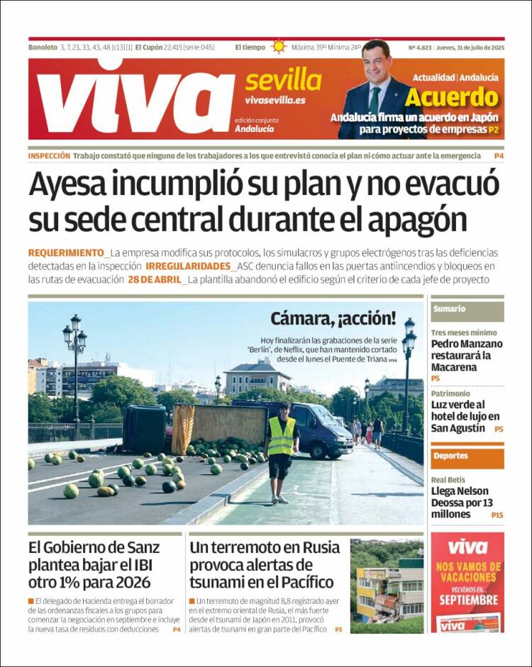 Portada de Viva Sevilla (Spain)