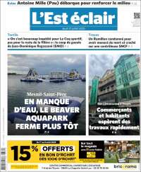 Portada de L'Est Eclair (France)