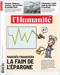 Portada de l'Humanite (Francia)