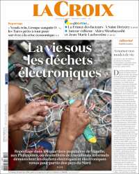 Portada de La Croix (Francia)