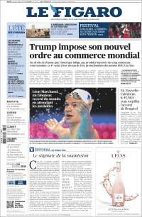 Portada de Le Figaro (Francia)