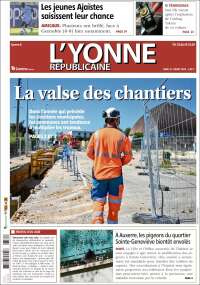 Portada de L'Yonne-Républicaine (Francia)