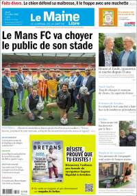Portada de Le Maine Libre (Francia)