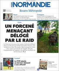 Portada de Paris Normandie (Francia)