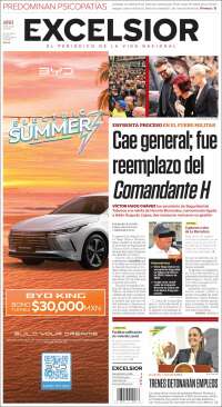 Portada de Excelsior (Mexico)