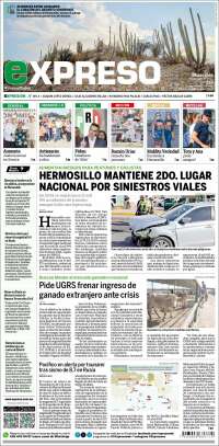 Portada de Expreso (México)