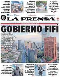 Portada de La Prensa (Mexico)