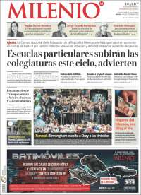 Portada de Milenio - Estado de México (Mexico)