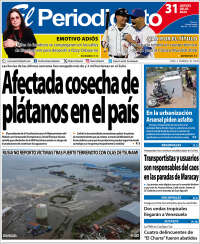 Portada de Periodiquito de Aragua (Venezuela)