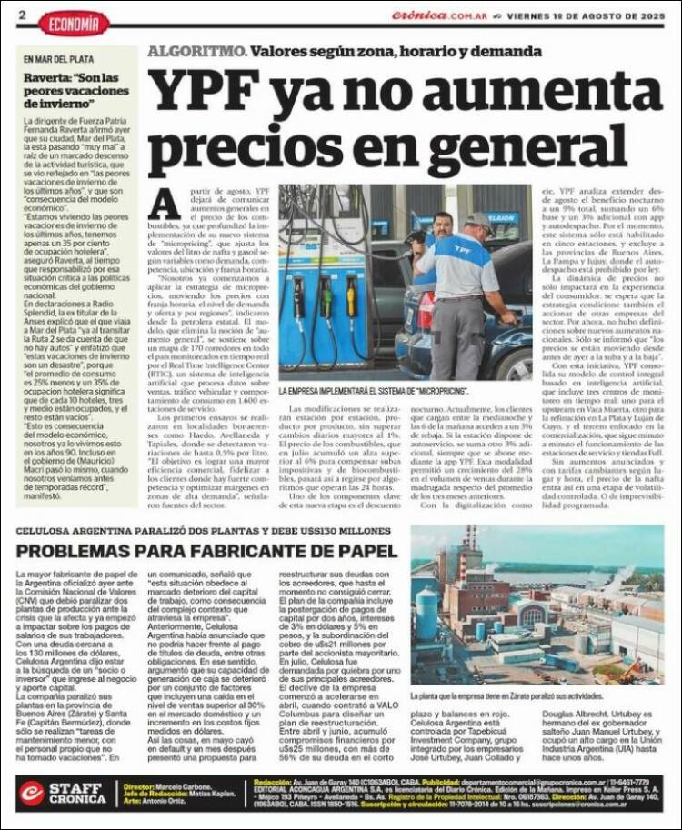 Portada de La Voz del Chaco (Argentine)