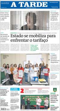 Portada de Diário A Tarde (Brasil)