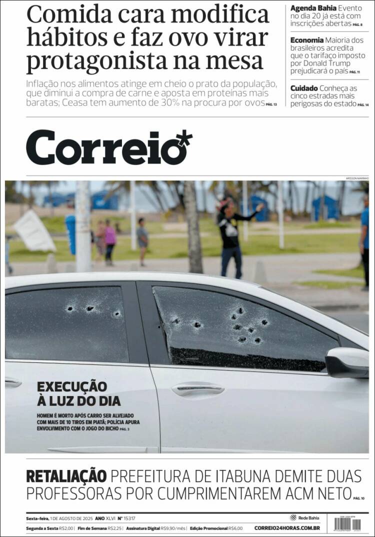 Portada de Correio* (Brasil)