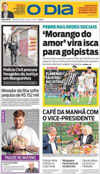 Portada de O Dia (Brasil)