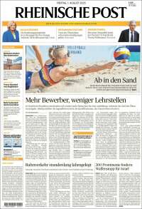 Portada de Rheinische Post (Alemania)
