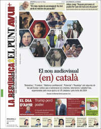 Portada de El Punt Avui - Girona (España)