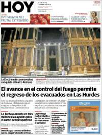 Portada de Hoy - Caceres (España)