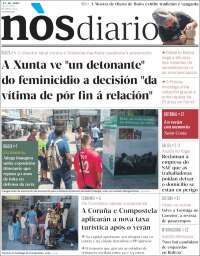 Portada de Nòs Diario (España)