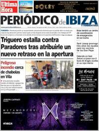 Portada de Periódico de Ibiza (España)