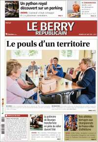Portada de Berry Republicain (Francia)
