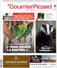 Portada de Courrier Picard (Francia)