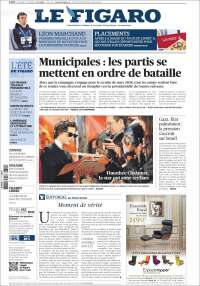 Portada de Le Figaro (Francia)