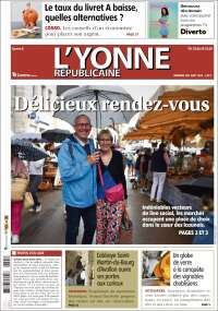 Portada de L'Yonne-Républicaine (Francia)