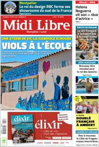 Portada de Midi Libre (Francia)