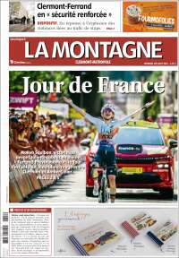 Portada de La Montagne (Francia)