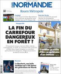 Portada de Paris Normandie (Francia)
