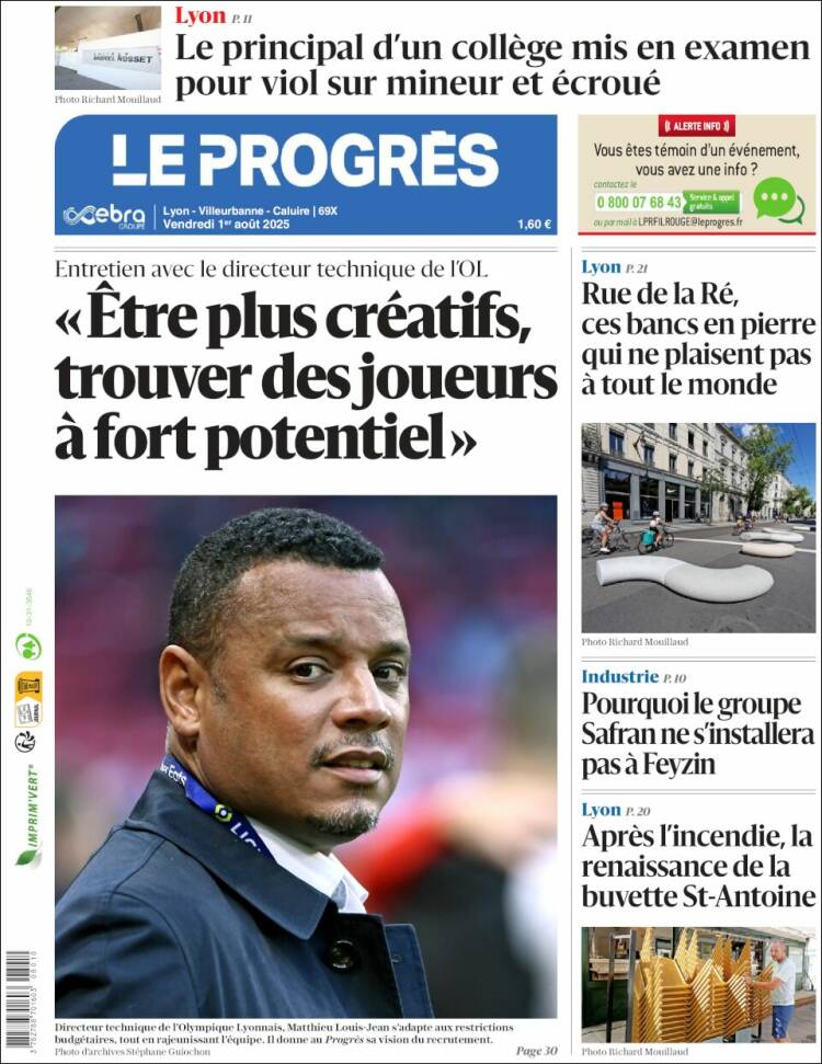 Portada de Progres de Fecamp (France)