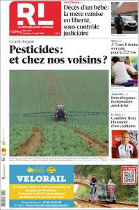 Portada de Le Republicain Lorrain (Francia)