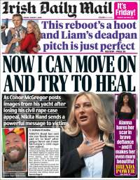 Portada de Irish Daily Mail (Ireland)