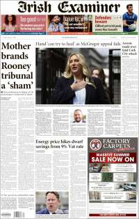 Portada de Irish Examiner (Ireland)