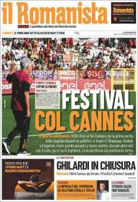 Portada de Romanista (Italia)