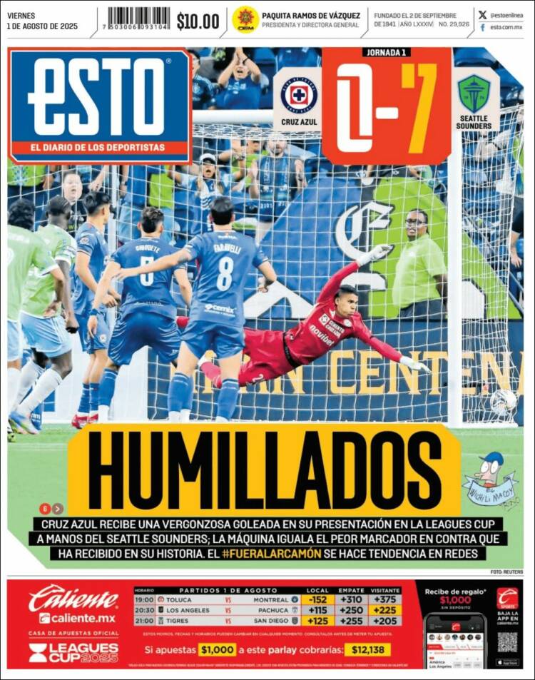 Portada de Esto (México)