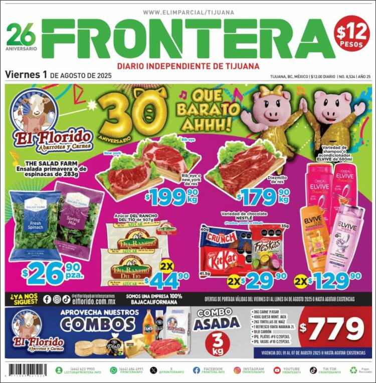 Portada de Frontera (Mexico)