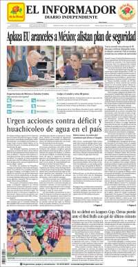 Portada de El Informador (Mexico)