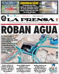 Portada de La Prensa (México)