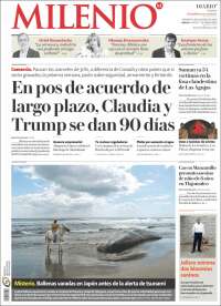 Portada de Milenio - Jalisco (Mexico)