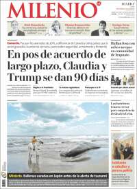 Portada de Milenio de León (Mexico)