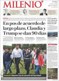 Portada de Milenio de Puebla (Mexico)