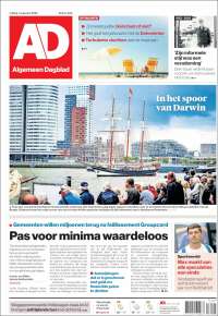 Portada de AD (Países Bajos)