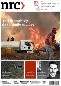 Portada de NRC Handelsblad (Países Bajos)